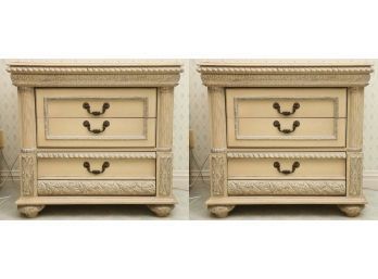 Custom French Provincial Night Tables