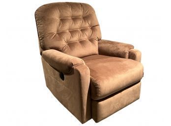 Electronic Tufted-Back Recliner