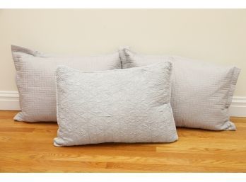 A Collection Of 3 Designer Staging Pillows