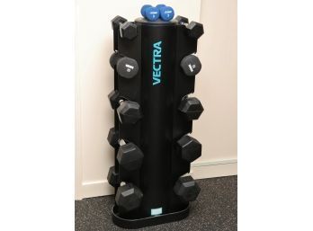 Dumbbell Set With Vectra Stand