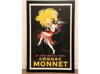 Cognac Monnet French Poster Print