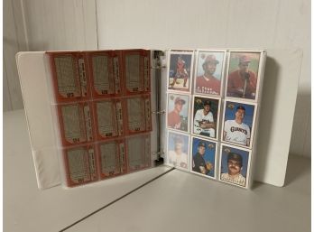 Binder Of Vintage Baseball Cards Lot 2