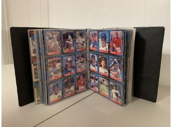 Binder Of Vintage Baseball Cards Lot 1