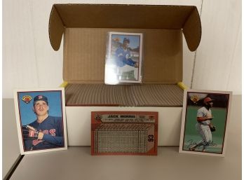 1989 Bowman 484 Card Baseball Set Including Ken Griffey Rookie Card