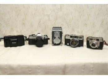 Collection Of Vintage Cameras