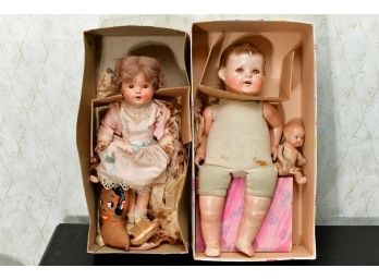 Vintage Dolls In Original Boxes