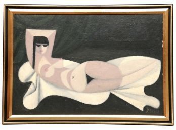Nude Abstract Signed Karel Skala