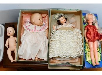 Collection Of Creepy Old Dolls