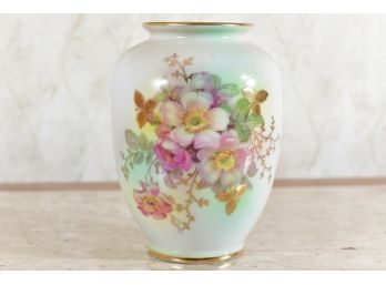 Schumann Germany Marked  Hand Painted Vase