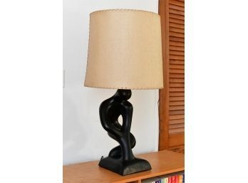 Mid Century Modern Lee Middleman Abstract Male Table Lamp