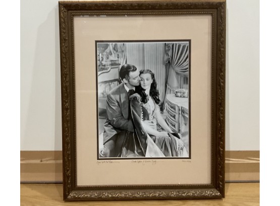 Clark Gabe With Vivian Lee Gone With The Wind Photograph Circe 1939 With COA