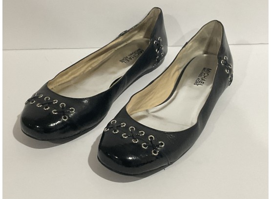 Michael Kors Black Ballet Shoes Size 9