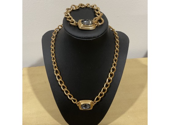 Brighton Gold-tone Necklace & Bracelet
