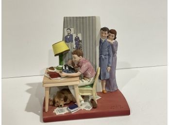 Norman Rockwell Figurine The Student