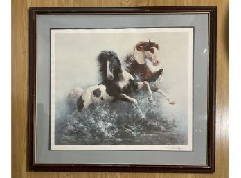The Untamed By Chuck DeHann Signed By Artist