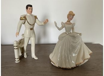 Prince Charming & Cinderella Disney Lenox Showcase