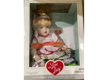I Love Lucy Be A Pal Doll In Box With COA