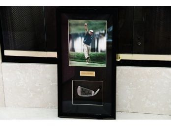 Fred Couples Signed Club Head In Shadowbox