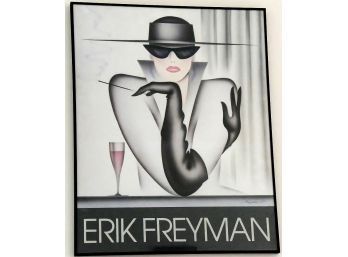 Erik Freyman La Mysterieuse Vintage Framed Poster
