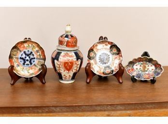 Collection Of Japanese Imari Pieces