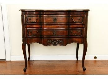 Queen Ann Mahogany Two Drawer Chest