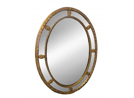 Oval Gold Mirror (1 Of 2)