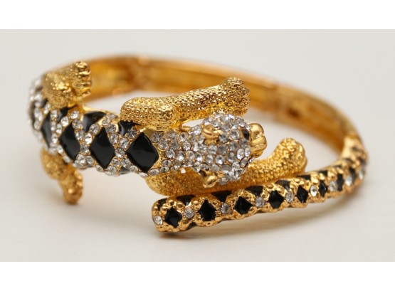 Gold Cheetah Bracelet