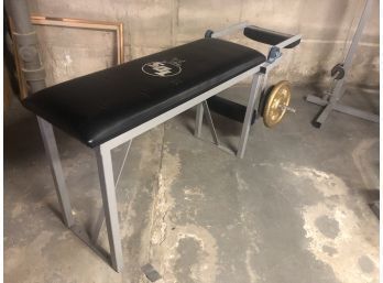 Gym Bench With Plates
