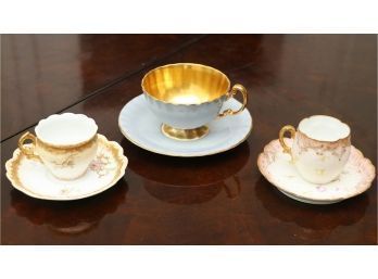 Tea Cup And Saucer Trio