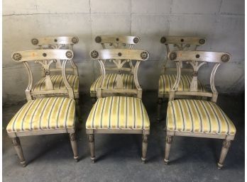 Set Of Six Custom Chairs For Restoration