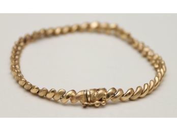 14k Gold Bracelet 9g