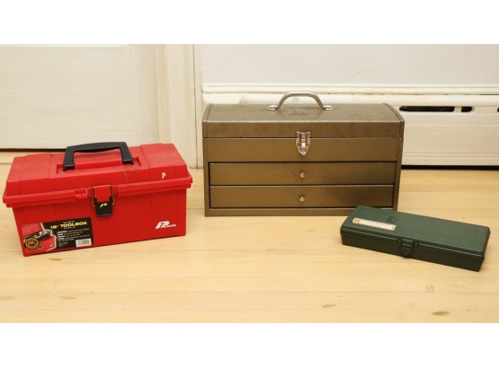 Vintage Park Tool Box With Contents Included