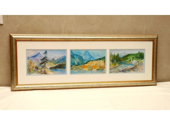 Lois Sturgis Watercolors Framed