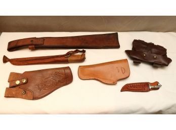 Leather Knife Cases And More