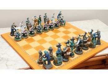 Fiddler On The Roof Chess Set