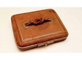 Leather Tobacco Bag And Pouch