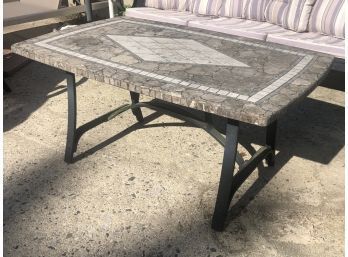 Faux Stone Coffee Table