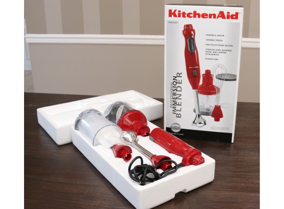 Kitchen Aid Professional Immersion Blender New In Box