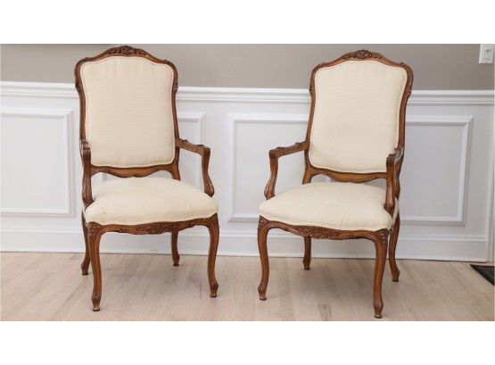 Pair Of French Country Arm Chairs