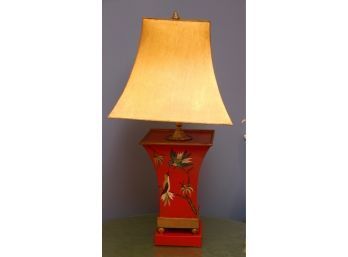 Hand Painted Bird Table Lamp