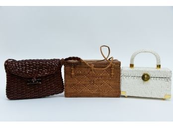 Set Of Three Fashion Handbags