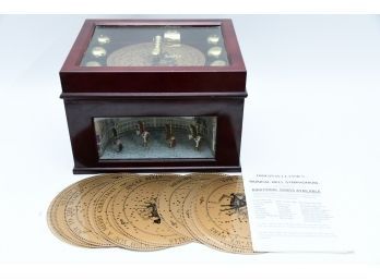 Musical Bell Symphonium With A Collection Of Music Reels