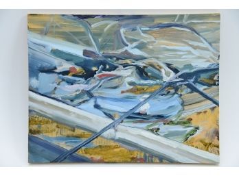 Tom McGrath Untitled Oil On Panel