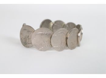 Vintage Buffalo Nickle Coin Bracelet