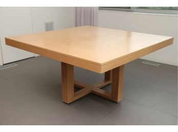 Mid Century Square Dining Table In The Style Of Ferdinando Meccani