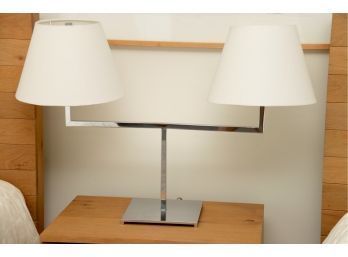 Modern Chrome Lamp