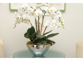 Faux Orchid Display