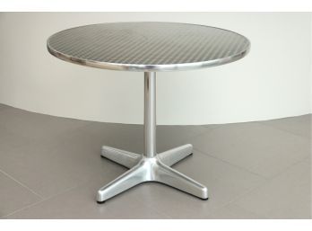 Janus Et Cie Modern Round Pedestal Table