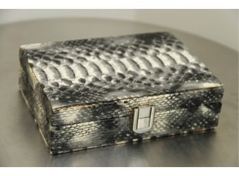 Python Snake Skin Storage Box