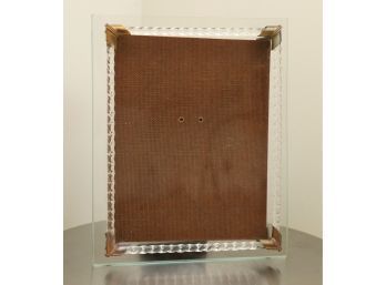1940s Lucite And Glass  Picture Frame For 8 X 10 Photo
